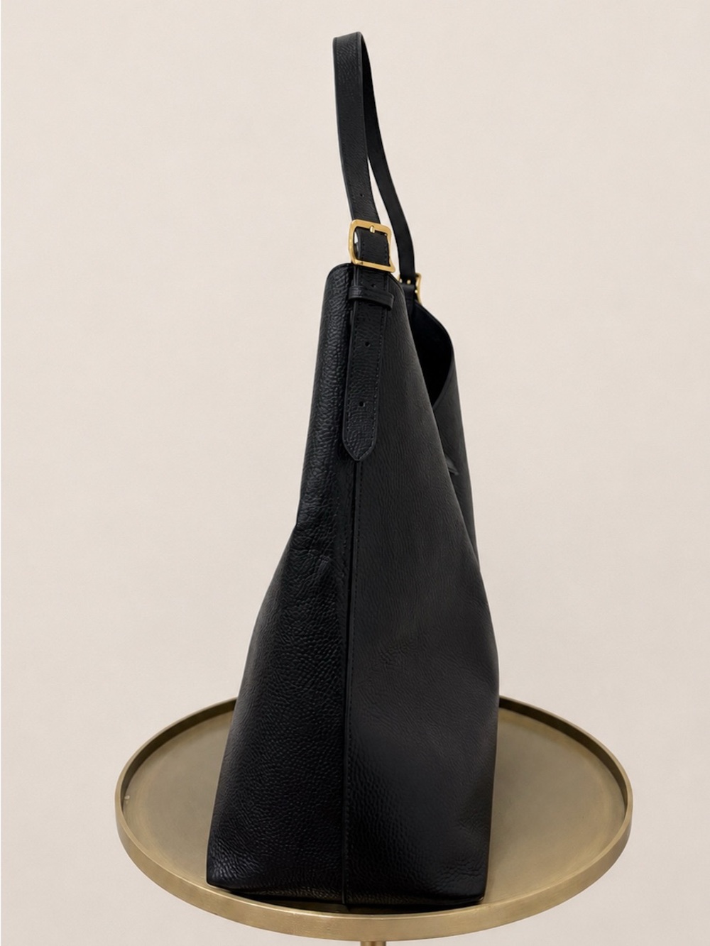Rebecca Minkoff Black Leather Hobo Bag - Picture 3 of 7